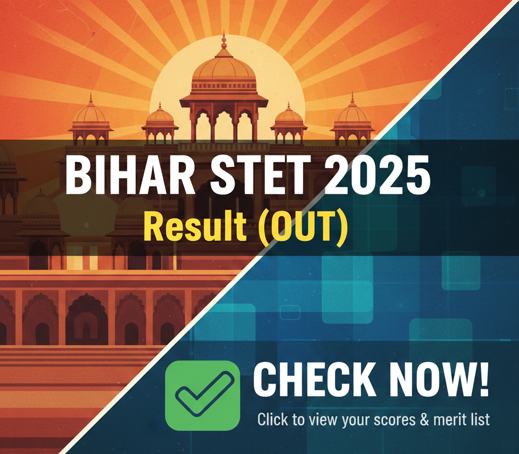 Bihar STET 2025 Result OUT – Check Scorecard, Pass Percentage @ bsebstet.org
