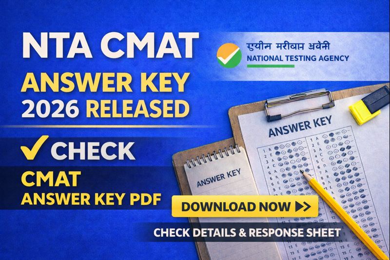 NTA CMAT Answer Key 2026 Released – Download CMAT Answer Key PDF