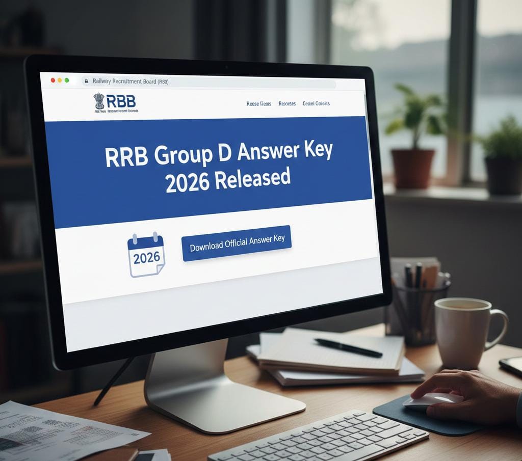RRB Group D Answer Key 2026 Released | Download Official Answer Key