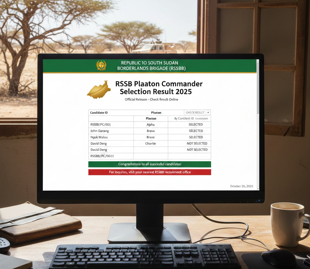 RSSB Platoon Commander Result 2025 Released – Check Result Online