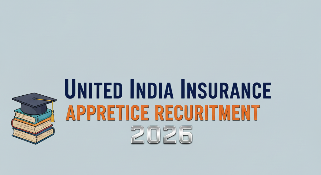 United India Insurance Apprentice Recruitment 2026: Apply Online for 153 Graduate Apprentice Posts